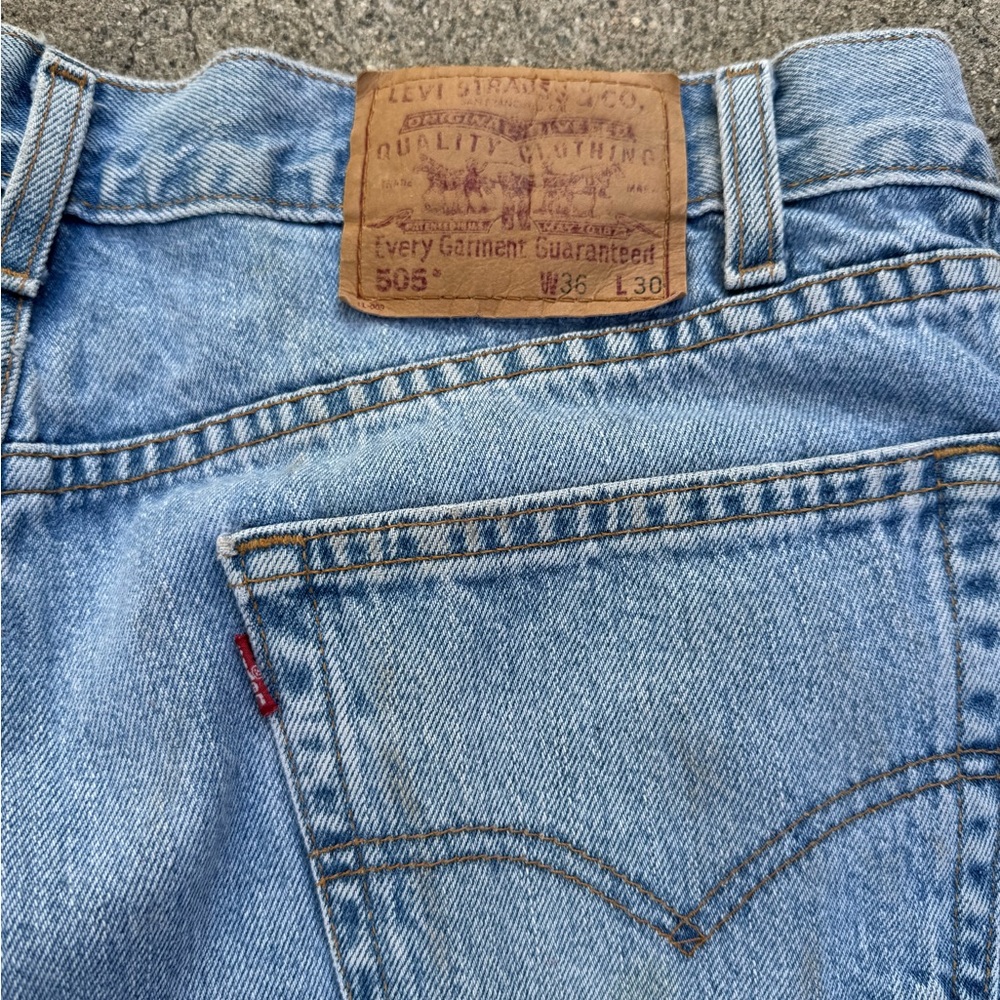 Levi 505 36x30 Vintage